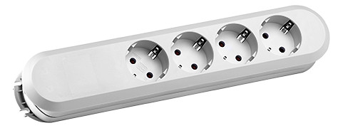 BACHMANN SMART 4xCEE7/3 Weiss 4x Safety Contact