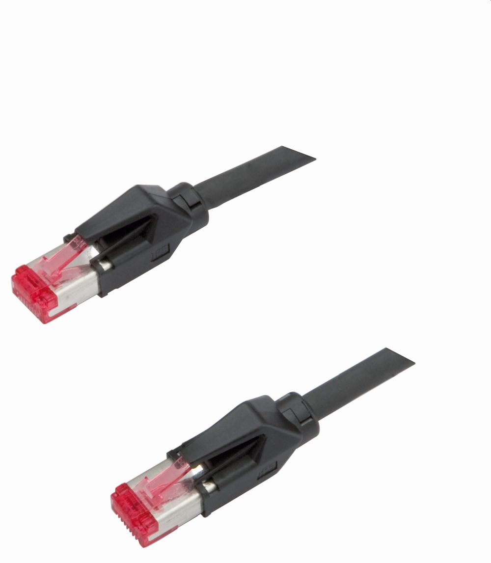 Bachmann 918.008 networking cable Black 5 m Cat6a