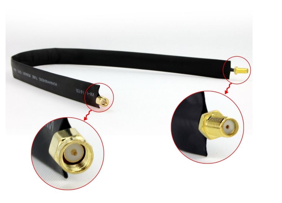 ALLNET Antennen-Kabel/Fensterdurchführung SMA(M)  SMA(F)  50 cm ALLNET Antennen-Kabel/Fensterdurchführung SMA(M)  SMA(F)  50 cm