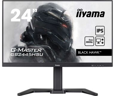 iiyama G-MASTER GB2445HSU-B2 computer monitor 60.5 cm (23.8") 1920 x 1080 pixels Full HD LED Black
