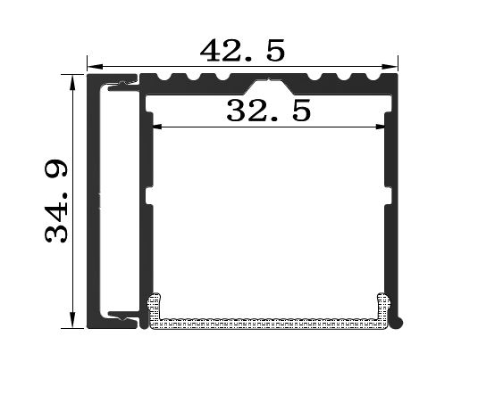 Synergy 21 LED U-Profil 200cm, ALU019 R