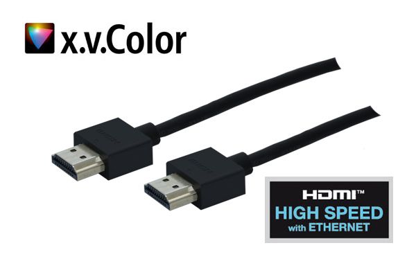 Kabel Video HDMI, ST/ST,  2m, Slim Line,
