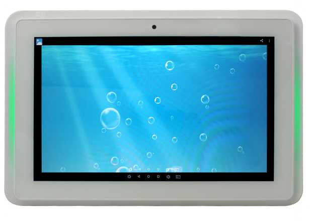 ALLNET Design LED Tablet 10 Zoll RK3288 Android 10 und NFC, Meetingraum Tablet