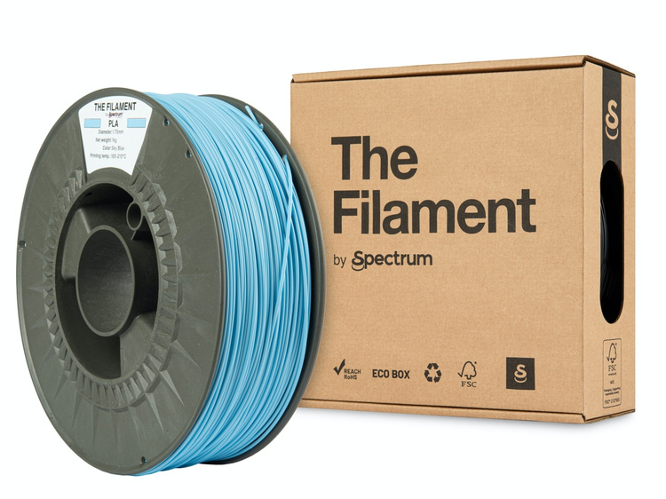 Spectrum Filaments TF-24008 3D printing material Polylactic acid (PLA) Blue 1 kg