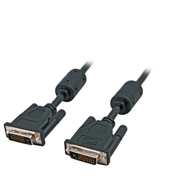 Kabel Video DVI 24+1, ST/ST,  3m, AWG30, Schwarz, Kabel Video DVI 24+1, ST/ST,  3m, AWG30, Schwarz,