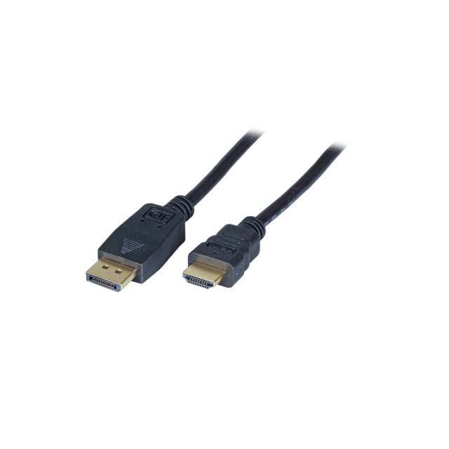 EFB Elektronik K5561SW.5V2 video cable adapter 5 m DisplayPort HDMI Black