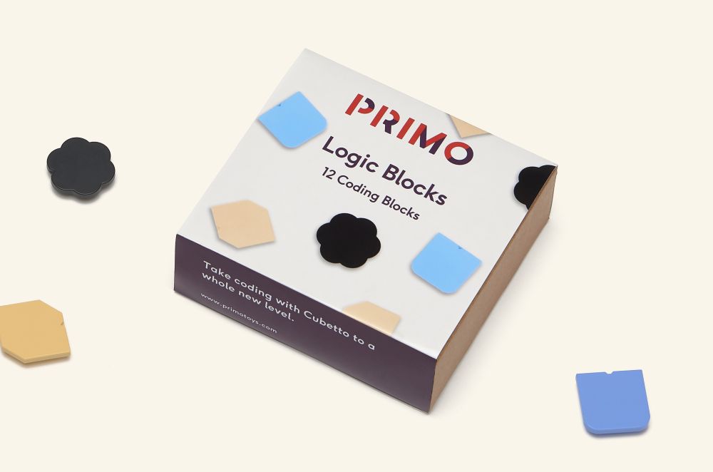 Cubetto MINT Coding Blöcke "Logik" aus Holz ab 3 Jahren (Geeignet für Montessori) - Internationale Version