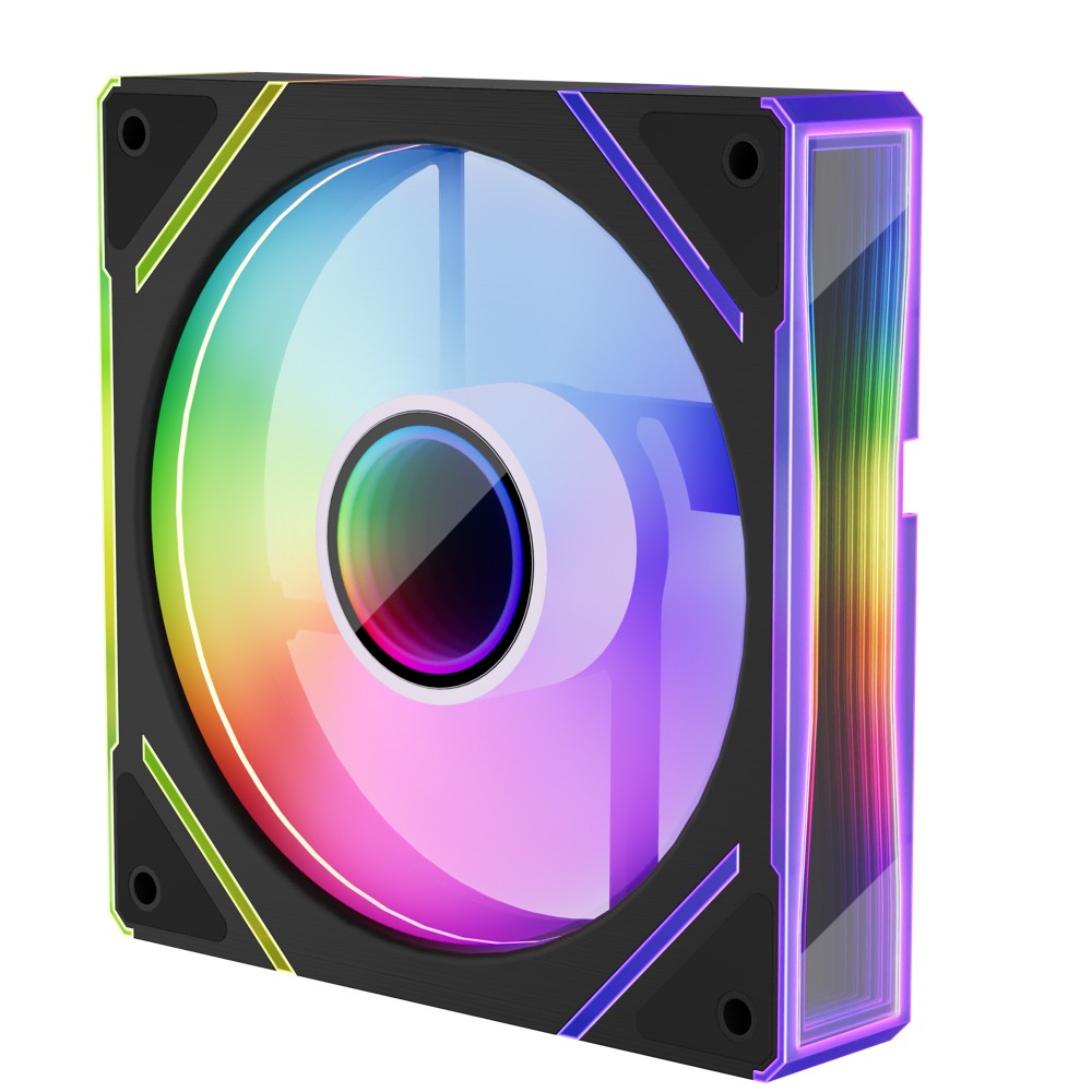 1stPlayer RGB Gehäuse Lüfter FC7 Schwarz