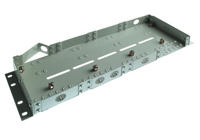 TelegäRtner LWL Auskreuzfeld 19 " 1HE Horizontal