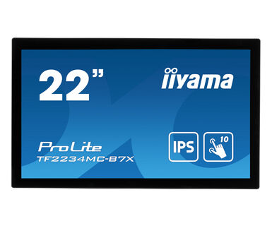 iiyama ProLite TF2234MC-B7X computer monitor 54.6 cm (21.5") 1920 x 1080 pixels Full HD LED Touchscreen Multi-user Black