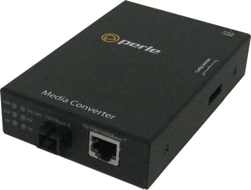 Perle S-1110-S1SC10U network media converter 1000 Mbit/s 1490 nm Single-mode