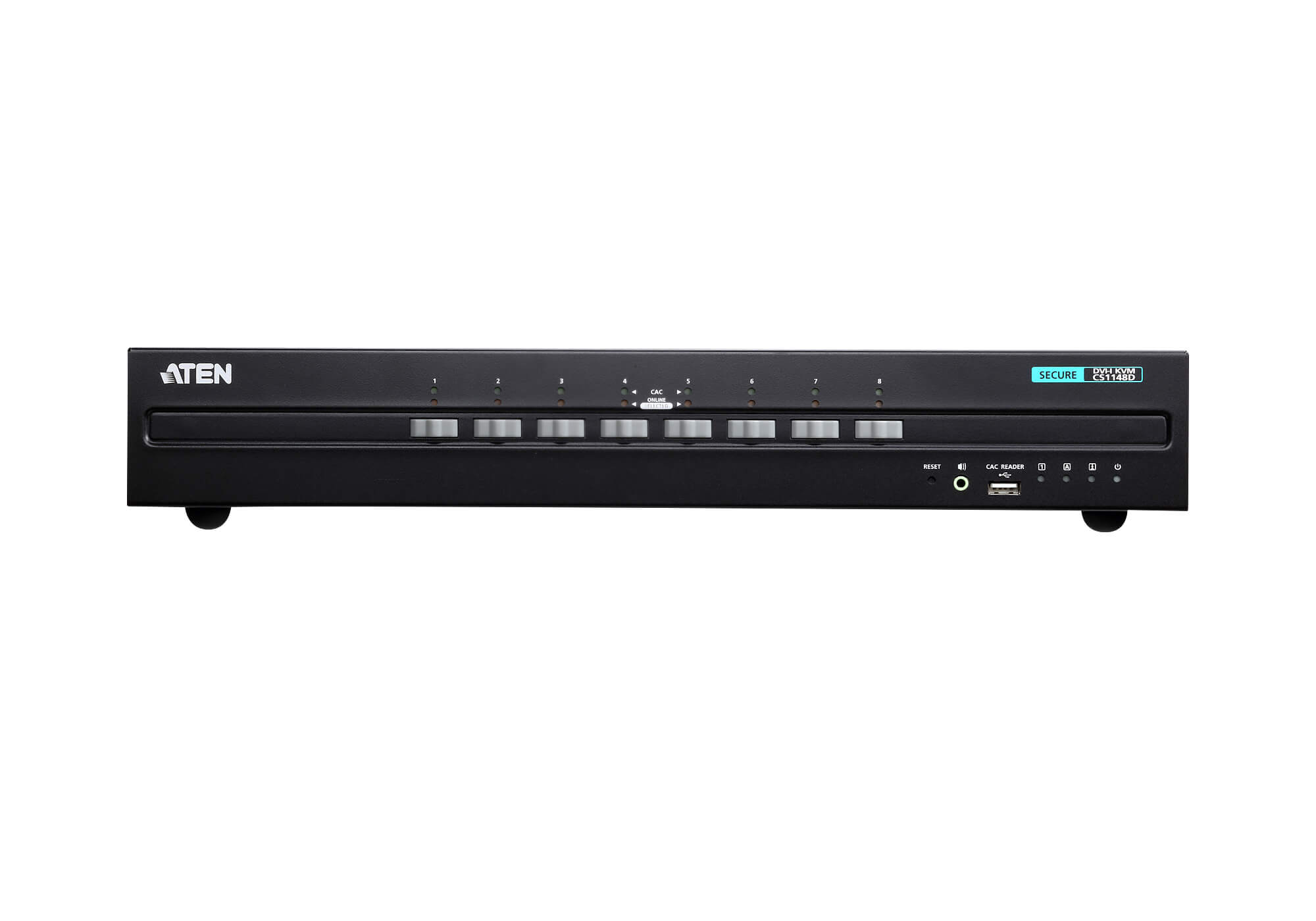 ATEN 8-Port USB DVI Dual Display Secure KVM
