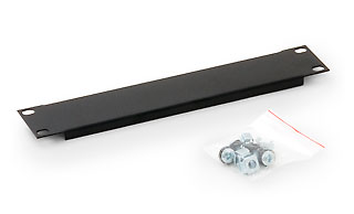 Triton 10"Wandgehäuse,zbh. Blindplatte, 1HE, Schwarz, Triton 10"Wandgehäuse,zbh. Blindplatte, 1HE, Schwarz,