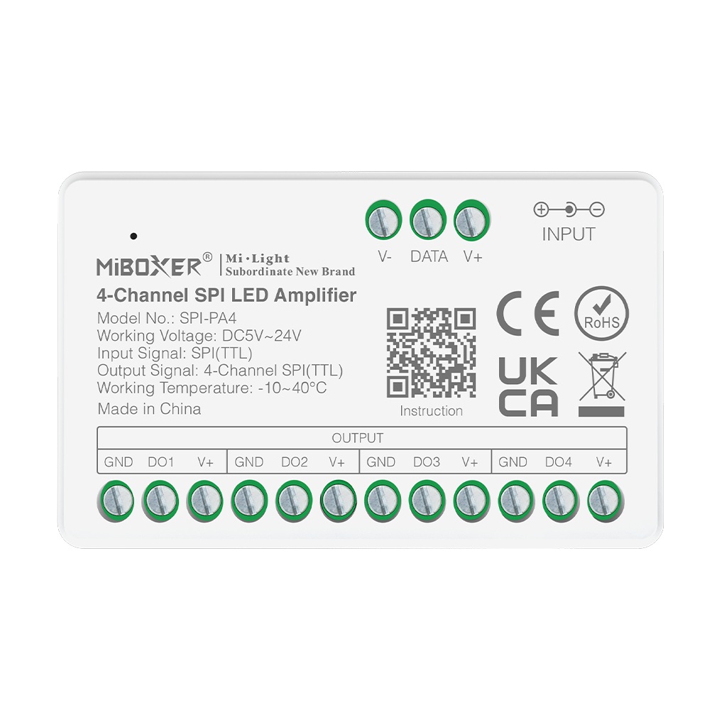Synergy 21 LED Controller SPI-Serie 4-Channel Amplifier Pixel*Milight/Miboxer*