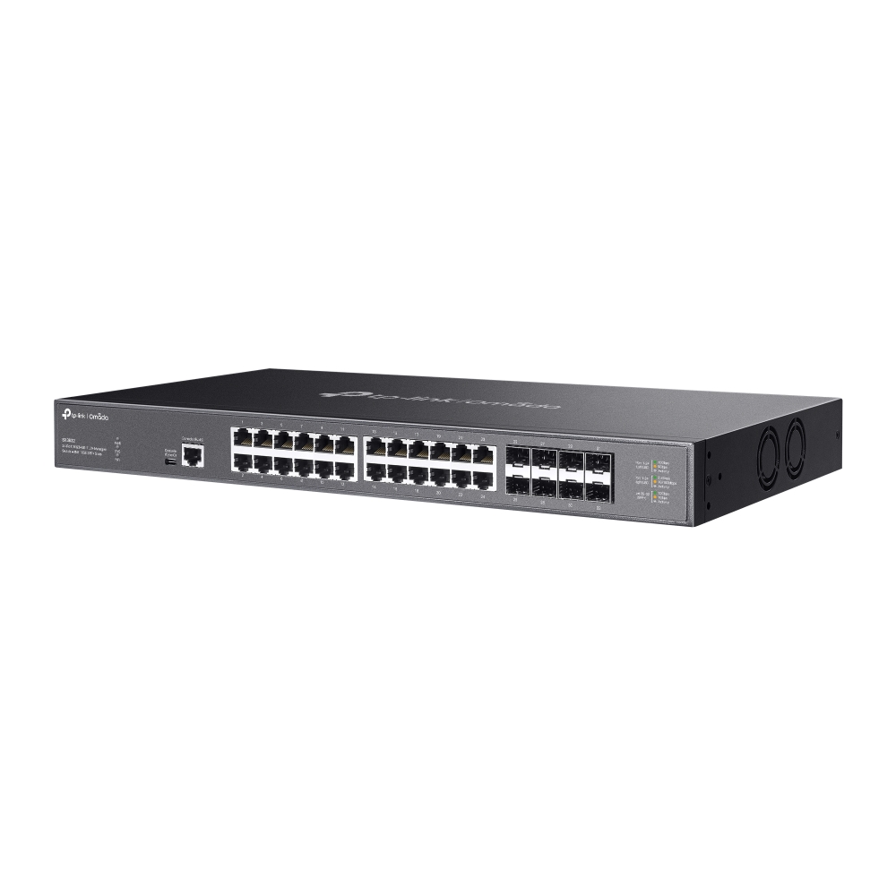 TP-Link Switch full managed Layer2+ 32 Port • 24x 10GbE • 8x SFP+ • 19” • Omada • SX3832
