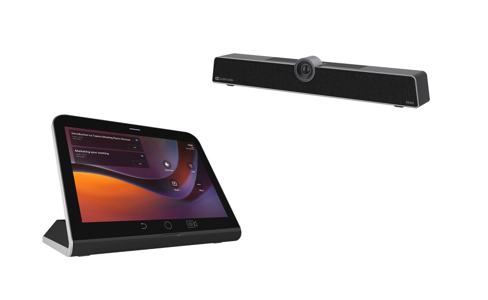 AudioCodes - RXV81 Video Collaboration Bar peripheral Bundle 10 with RX-PAD Room Touch Controller AudioCodes - RXV81 Video Collaboration Bar peripheral Bundle 10 with RX-PAD Room Touch Controller