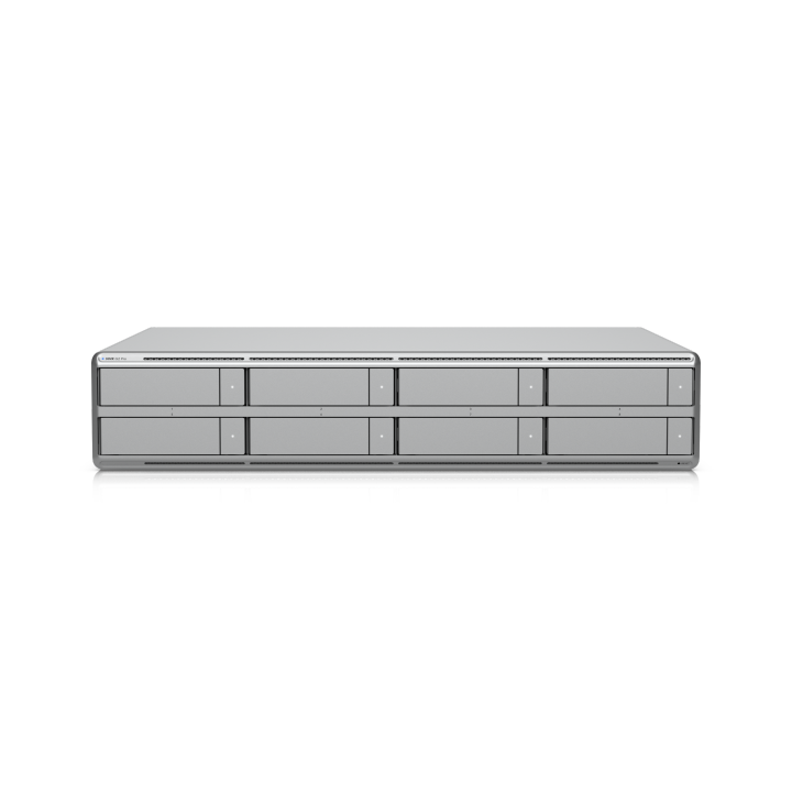 Ubiquiti UniFi Network Video Recorder G2 Pro • 50x 4K • 8x 2.5/3.5" • 1x 2.5 GbE • 1x SFP+ • 1x HDMI • UNVR-G2-Pro