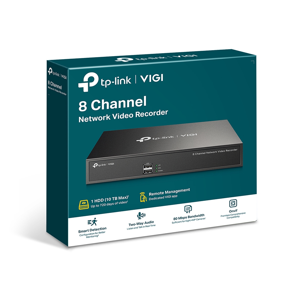 VIGI by tp-link 8 Channel Network Video Recorder - VIGI NVR1008H