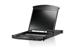 ATEN CL5716IN-ATA-2XK06SG rack console 48.3 cm (19") Black 1U