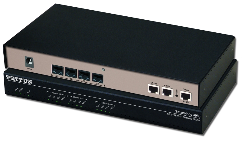 Patton SmartNode 4980 gateway/controller 10, 100, 1000 Mbit/s