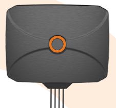 Poynting Antennen 5G/LTE M2M/IoT A-PANL-0431-V1-01-0,5M Black 2m SMA (M) 7,8dbi Wide-Omni LTE Antenna