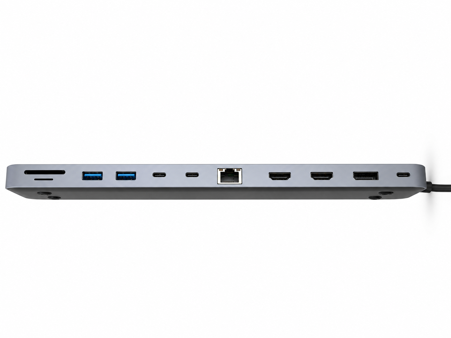 Plusonic USB-C Docking Adapter/Hub 9in1 with HDMI/DP/LAN/USB