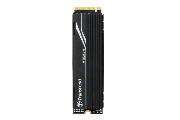 SSD m.2 PCIe 2000GB Transcend 250H mit Kühlkörper