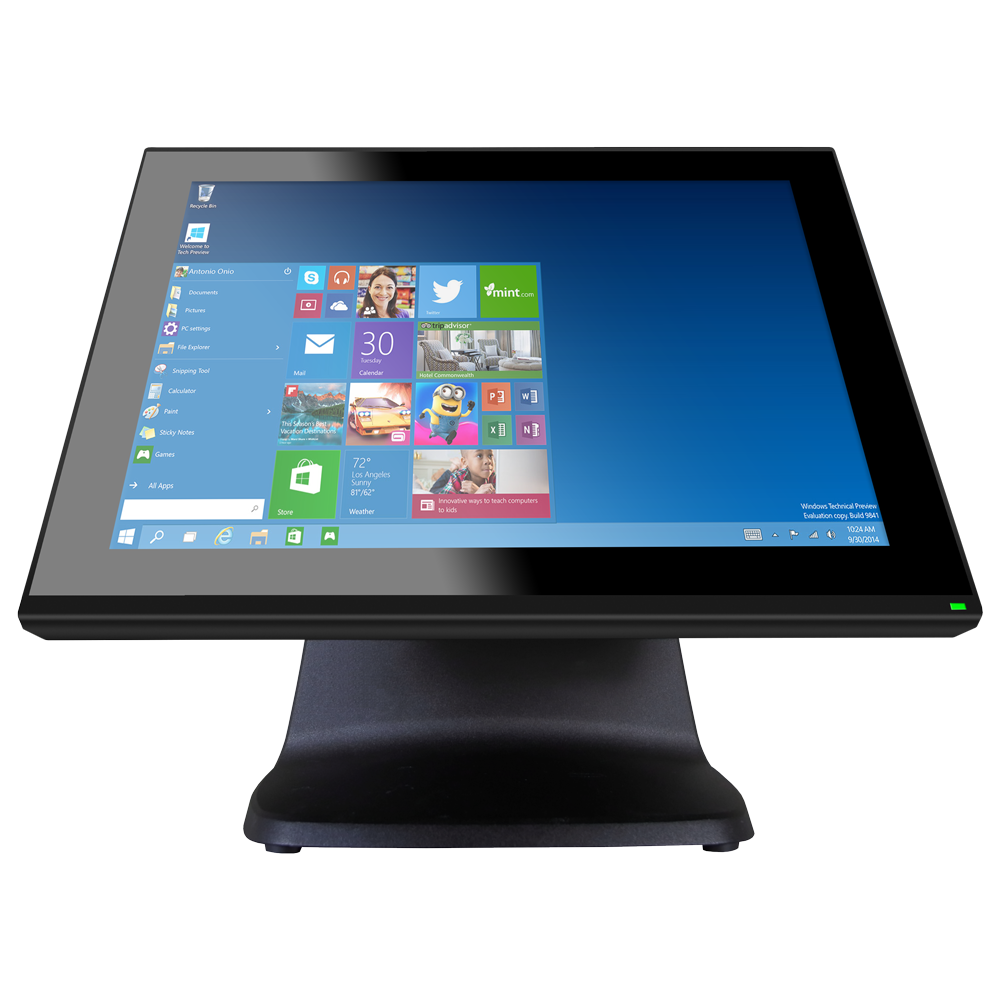 Poslab WP-6800 Windows Touchsystem 15,6", WIN10 IOT Entry, 4GB RAM, 128GB SSD, Celeron 1900