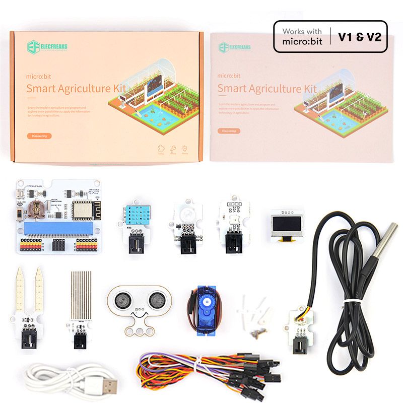 ELECFREAKS micro:bit Smart Agriculture Kit (Without micro:bit Board) ELECFREAKS micro:bit Smart Agriculture Kit (Without micro:bit Board)
