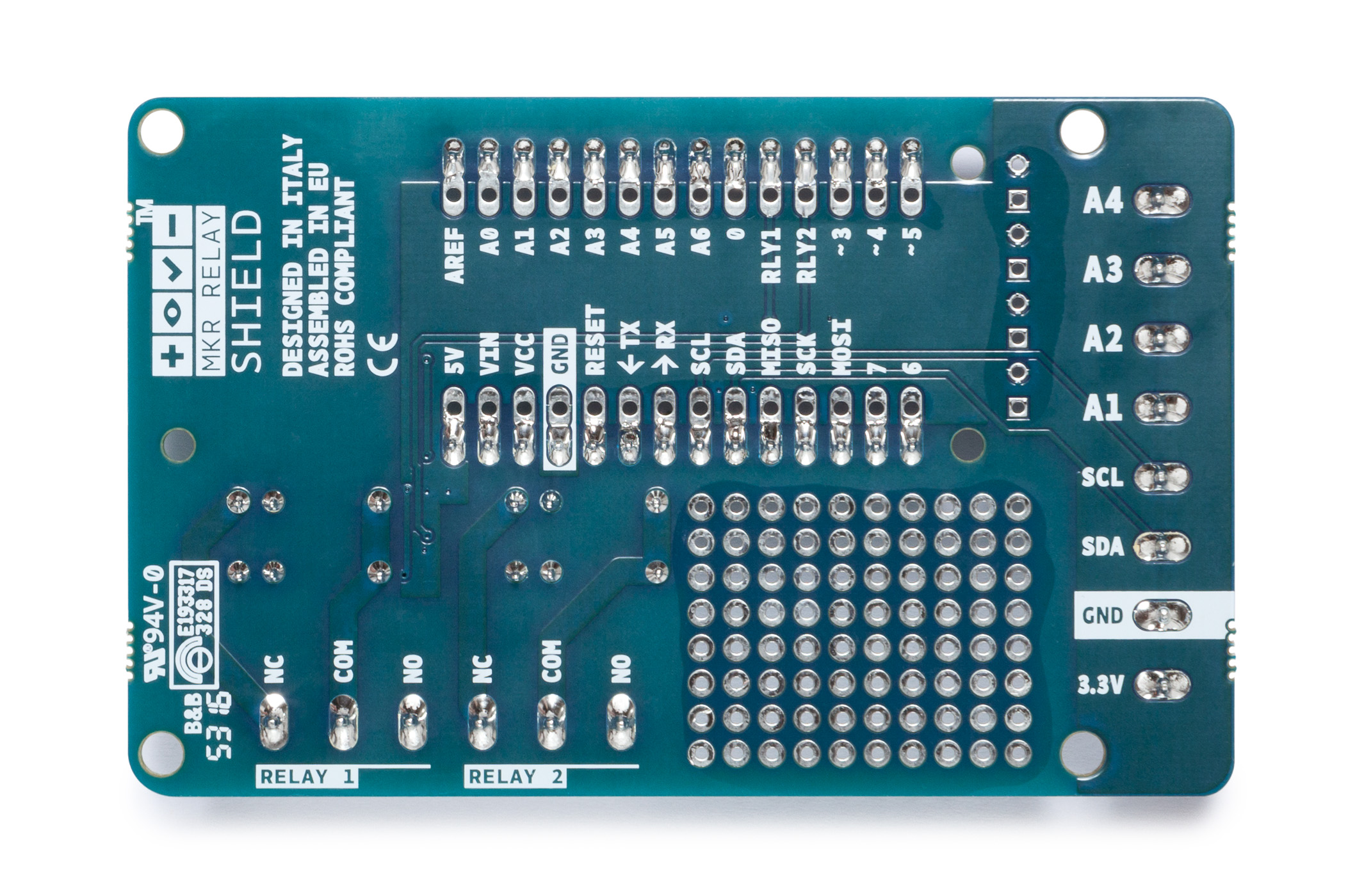 Arduino TSX00003 development board accessory Proto shield Blue