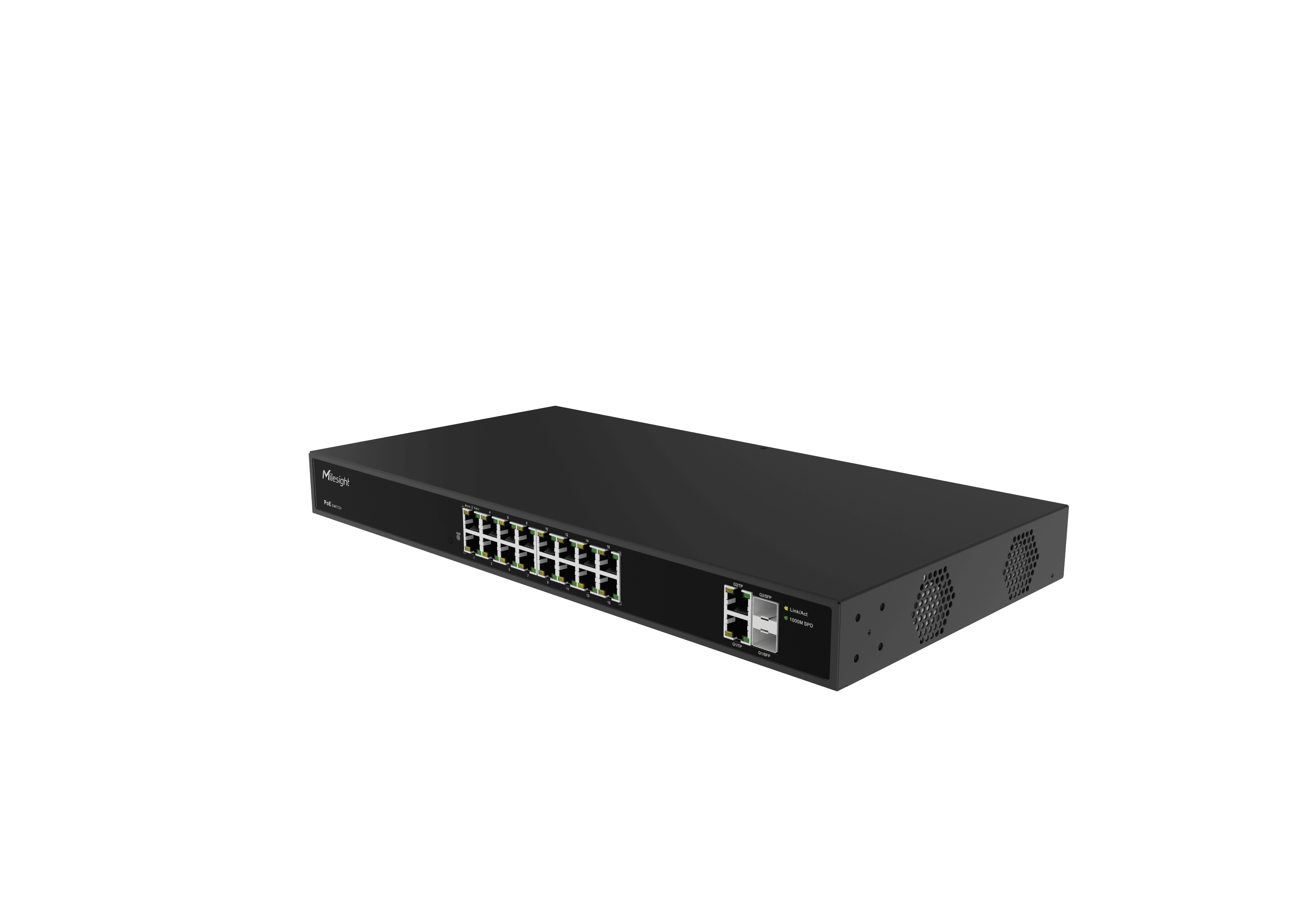 Milesight IoT Milesight 16-Port SFP PoE Switch, MS-S0416-GF
