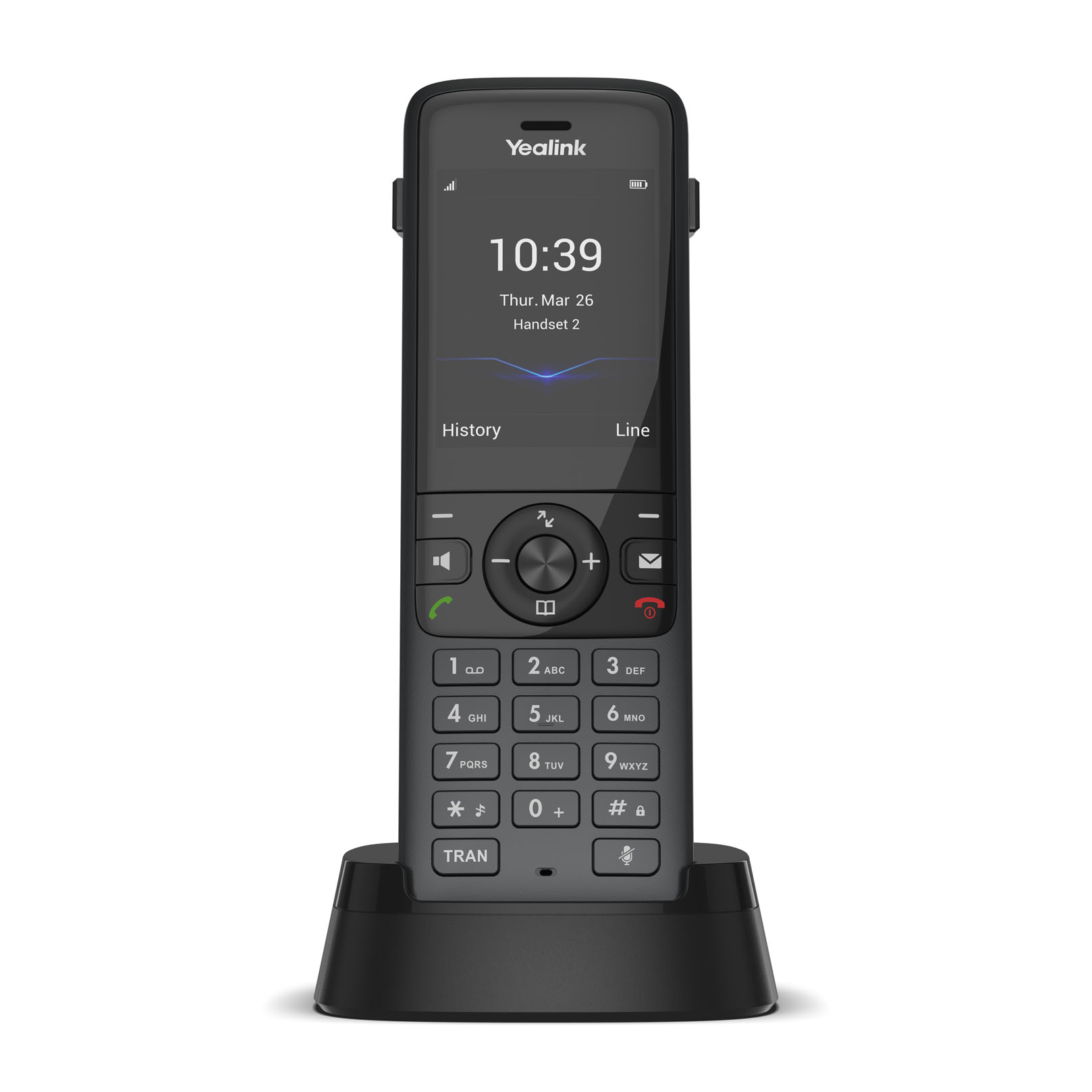 Yealink W78H DECT telephone Caller ID Black