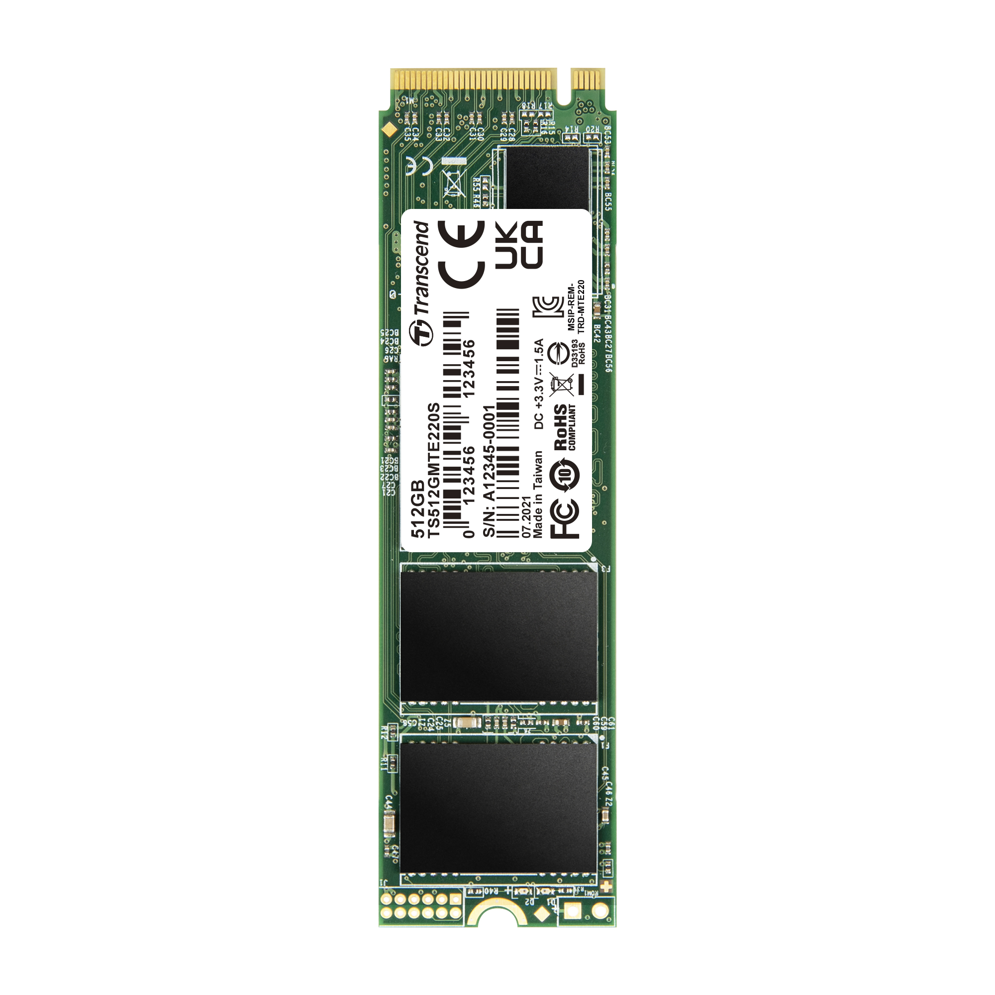 Transcend PCIe SSD 220S 512GB