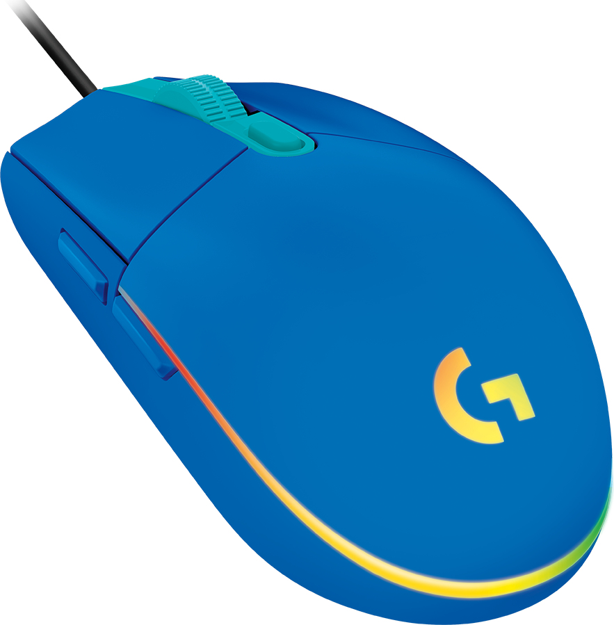 Logitech Maus G102 Lightsync - kabelgebunden *blau*