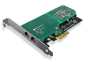 Sangoma 2xPRI/E1 PCIe Karte A102DE mit Echounterdrückung Sangoma 2xPRI/E1 PCIe Karte A102DE mit Echounterdrückung