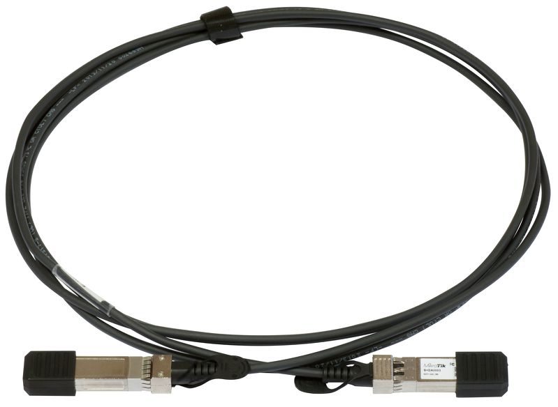 Mikrotik XS+DA0003 InfiniBand/fibre optic cable 3 m SFP/SFP+/SFP28 Black