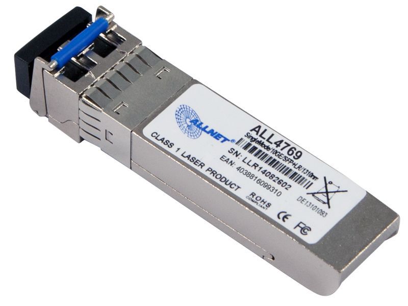 ALLNET Switch Modul ALL4769 SFP+(Mini-GBIC), 10Gbit Singlemode, ZR/LC, bis 80Km