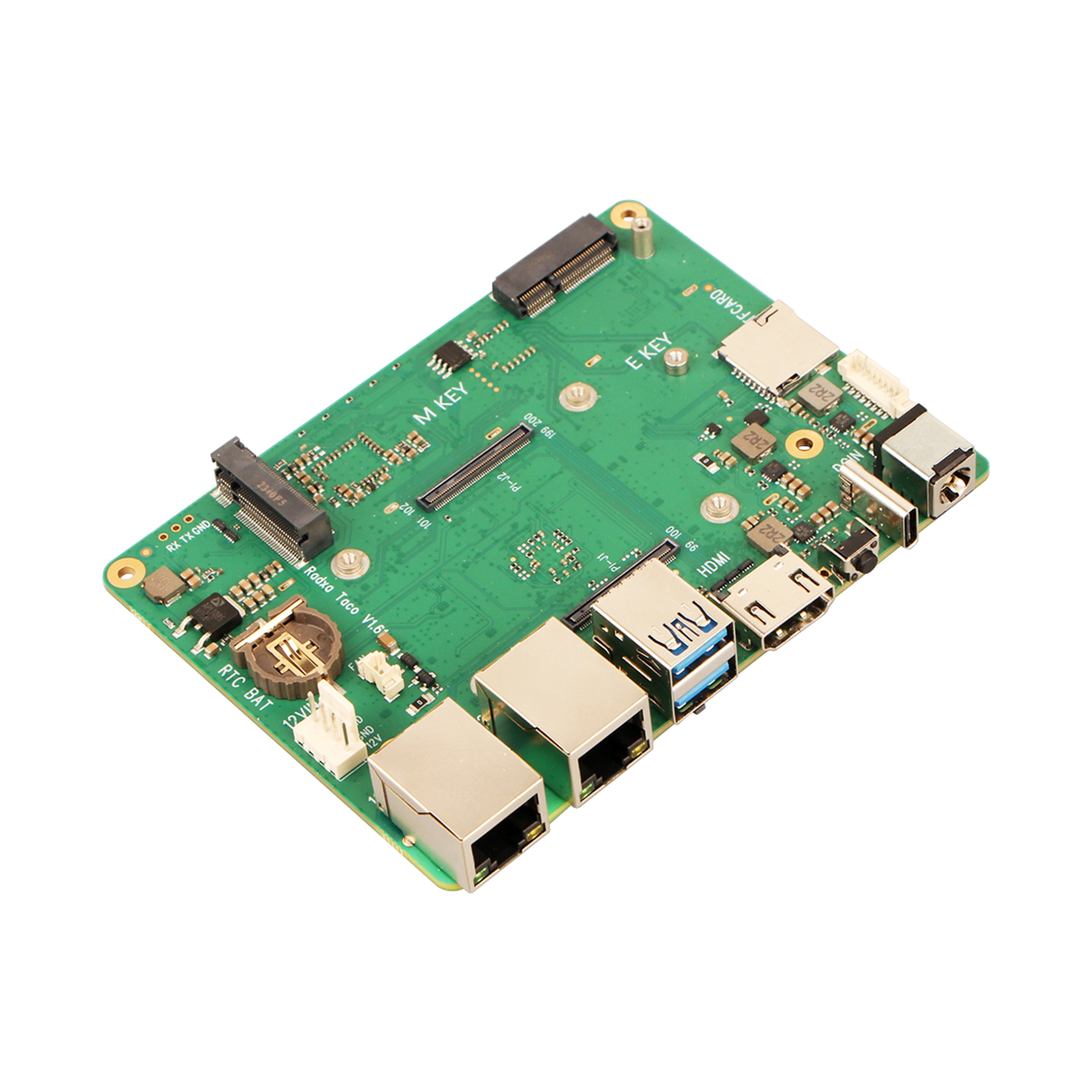 Radxa Taco High Performance Nas&Routerboard für Raspberry CM5 und Radxa CM4