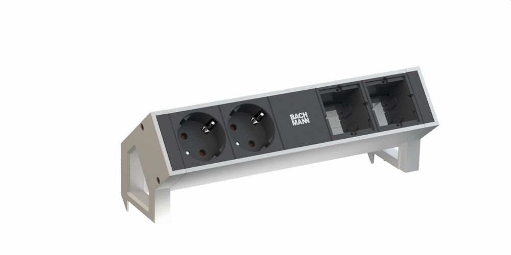 BACHMANN DESK2 2x Safety Contact 2x ABD GST18 Weiss