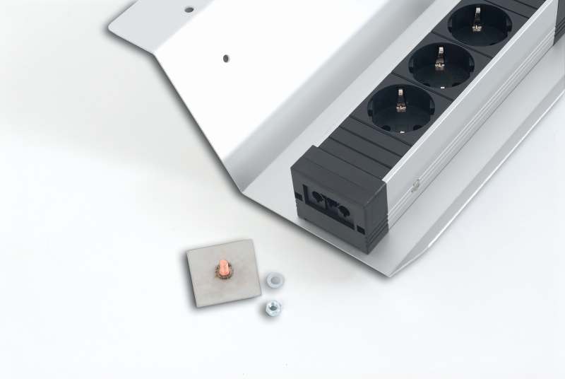 Bachmann 940.108 mounting kit Silver Metal