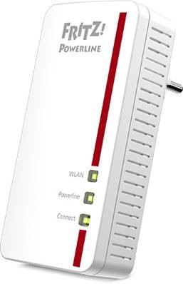 Powerline FRITZ! 1260 1200 Mbit/s Ethernet LAN Wi-Fi White 1 pc(s)