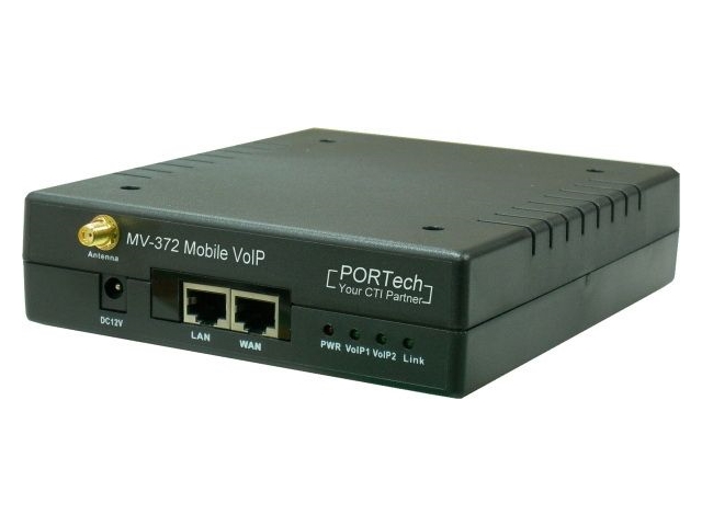 Portech GSM/UMTS - VoIP Gateway  2x SIM / 1x LAN MV-372-4G