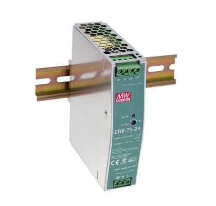 MEANWELL Netzteil - 12V  75W  Hutschiene MEANWELL Netzteil - 12V  75W  Hutschiene