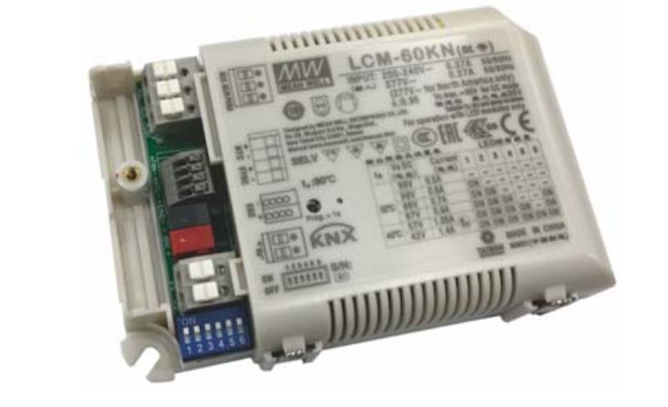 Mean Well Netzteil - CC Driver  500~1400mA ~60W KN (KNX)