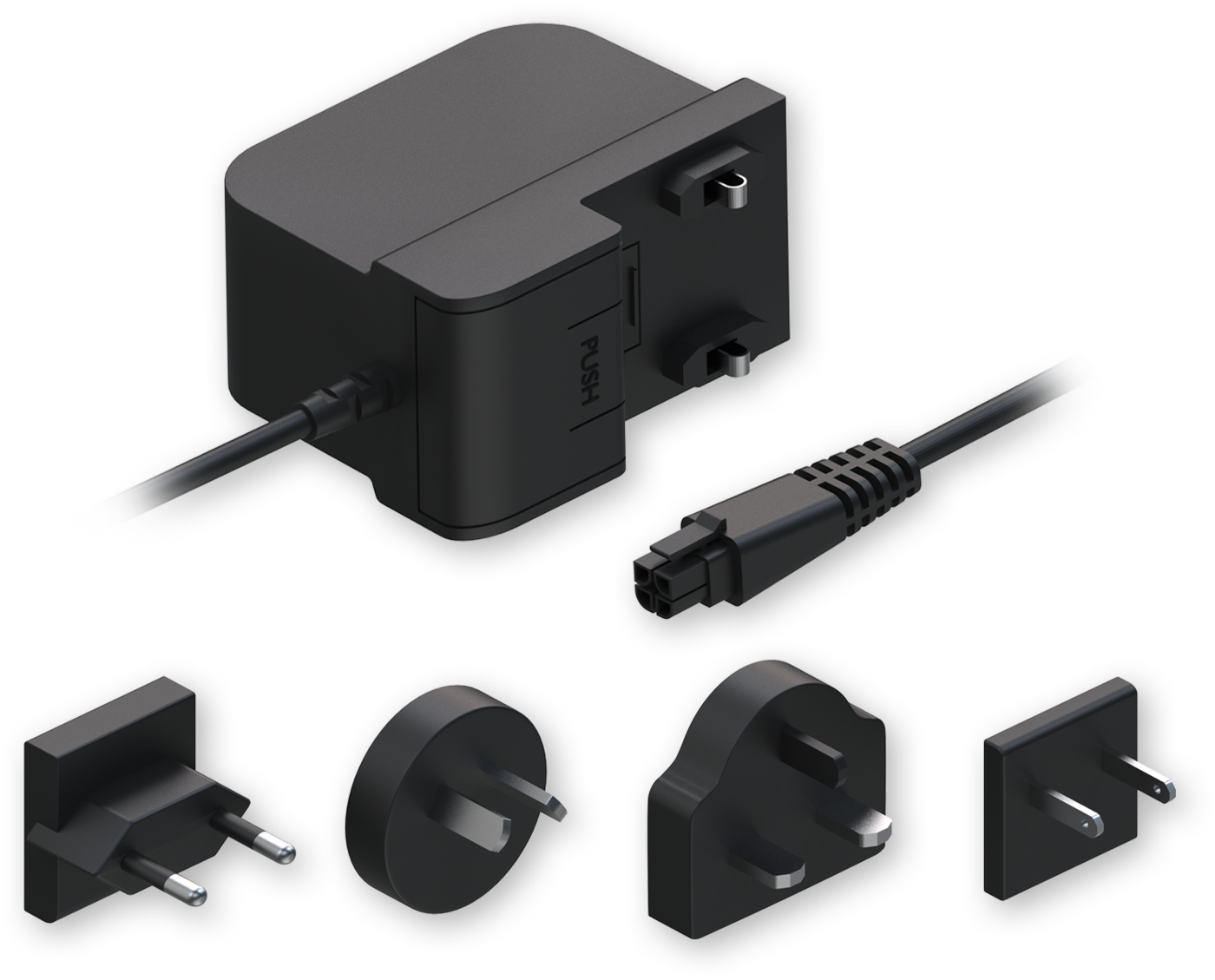 Teltonika PR3PUPS3 power adapter/inverter Indoor 9 W Black