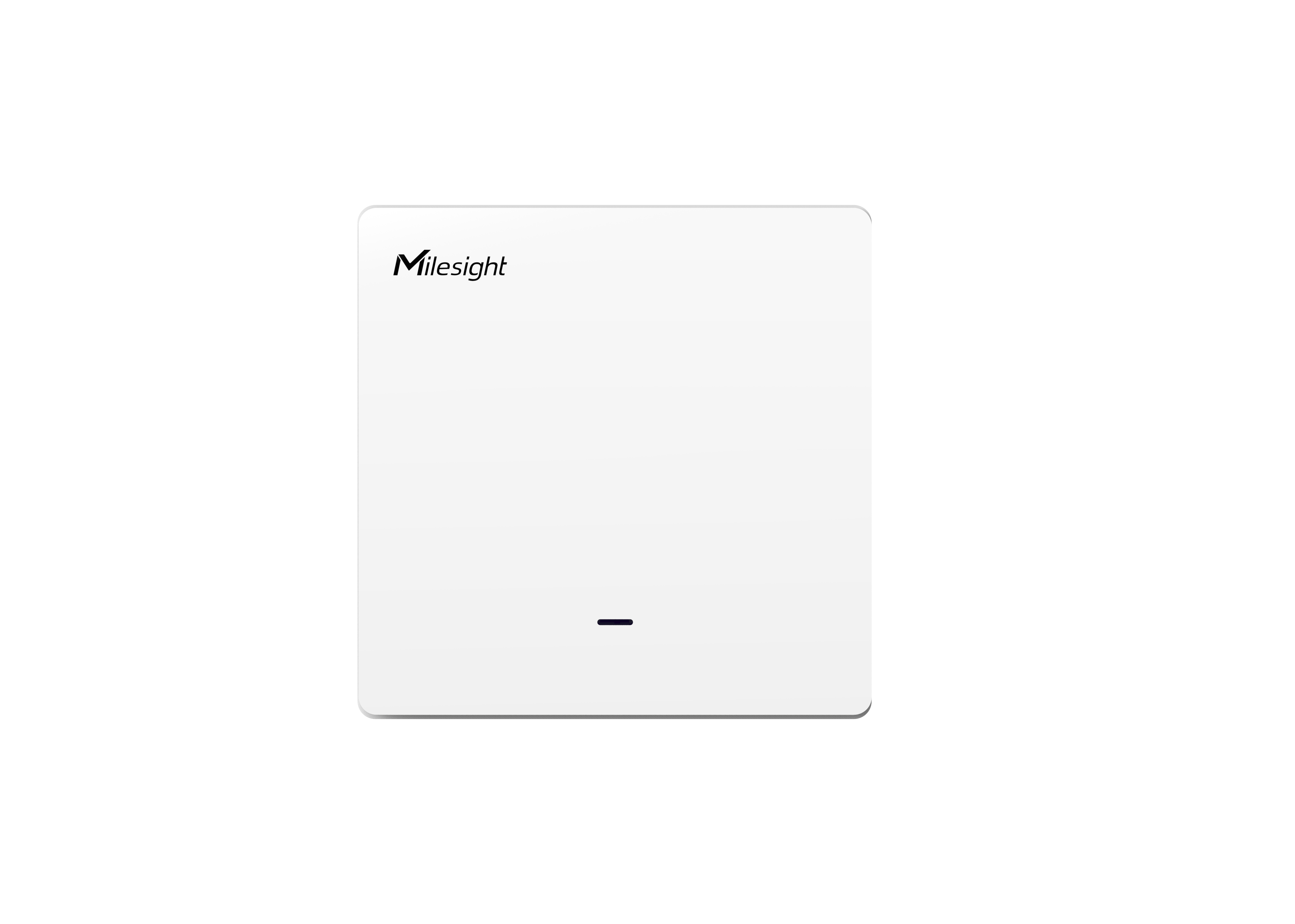 Milesight IoT Wall Switch, WS501-868M-3W-W11-EU LoRaWAN / 3-wire / 1 button