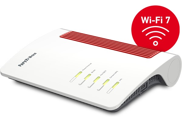 Box FRITZ! 4690 wireless router Dual-band (2.4 GHz / 5 GHz) Red, White