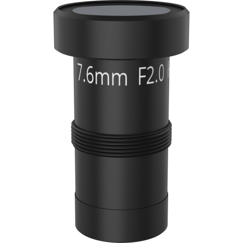 LENS M14 7.6 MM F2.0 IR 4 PCS