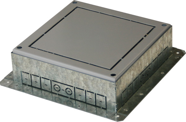 TEM Serie Module Bodendose FLOOR BOX FLANGEMT 14 H 53mm