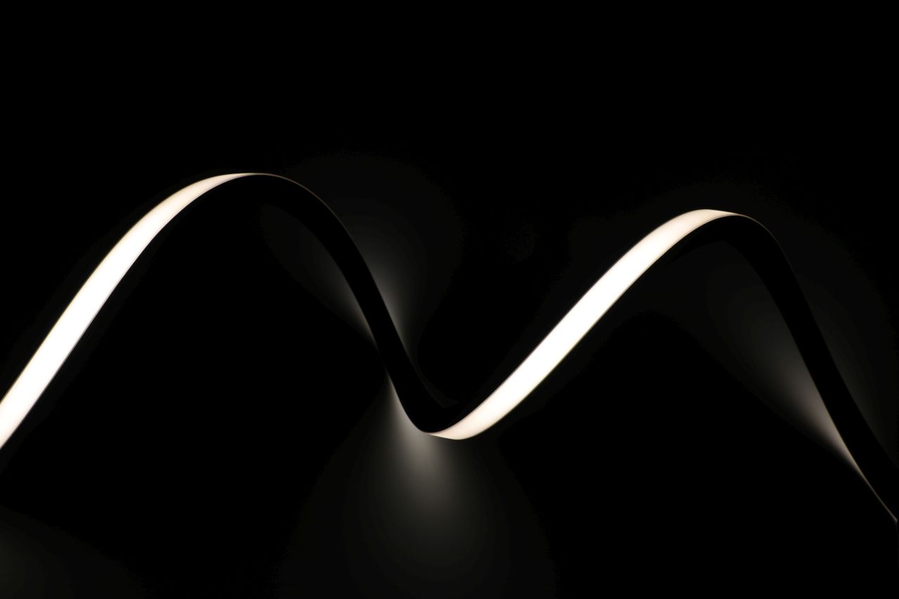 Synergy 21 LED Flex Strip NEON Black für Akustik Panele LED CCT IP20